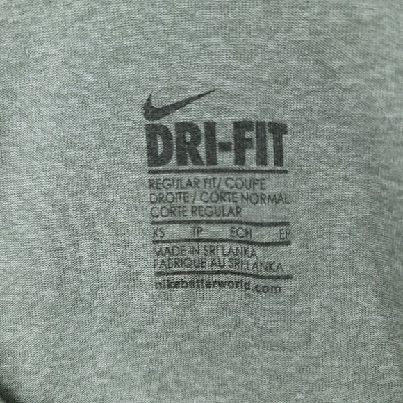 Nike Dri-FIT Gray Racerback Tank Top XS - Picture 3 of 5